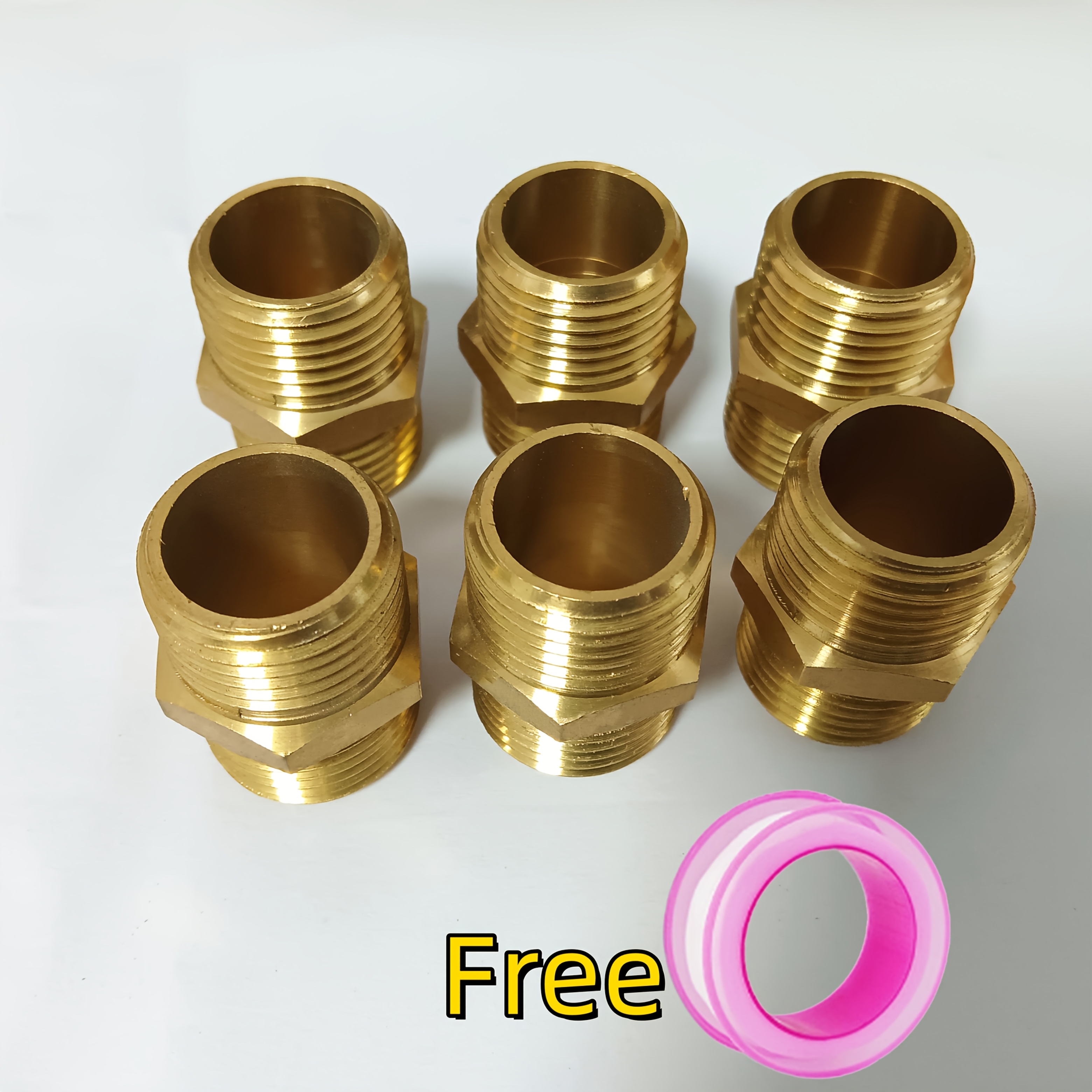 Produktbild von Messing-Kugelhahn 6–12 Mm – Mit Widerhaken, Absperrventil Für Wasser, Gas, Öl – Einfach Ohne Löten Montierbar