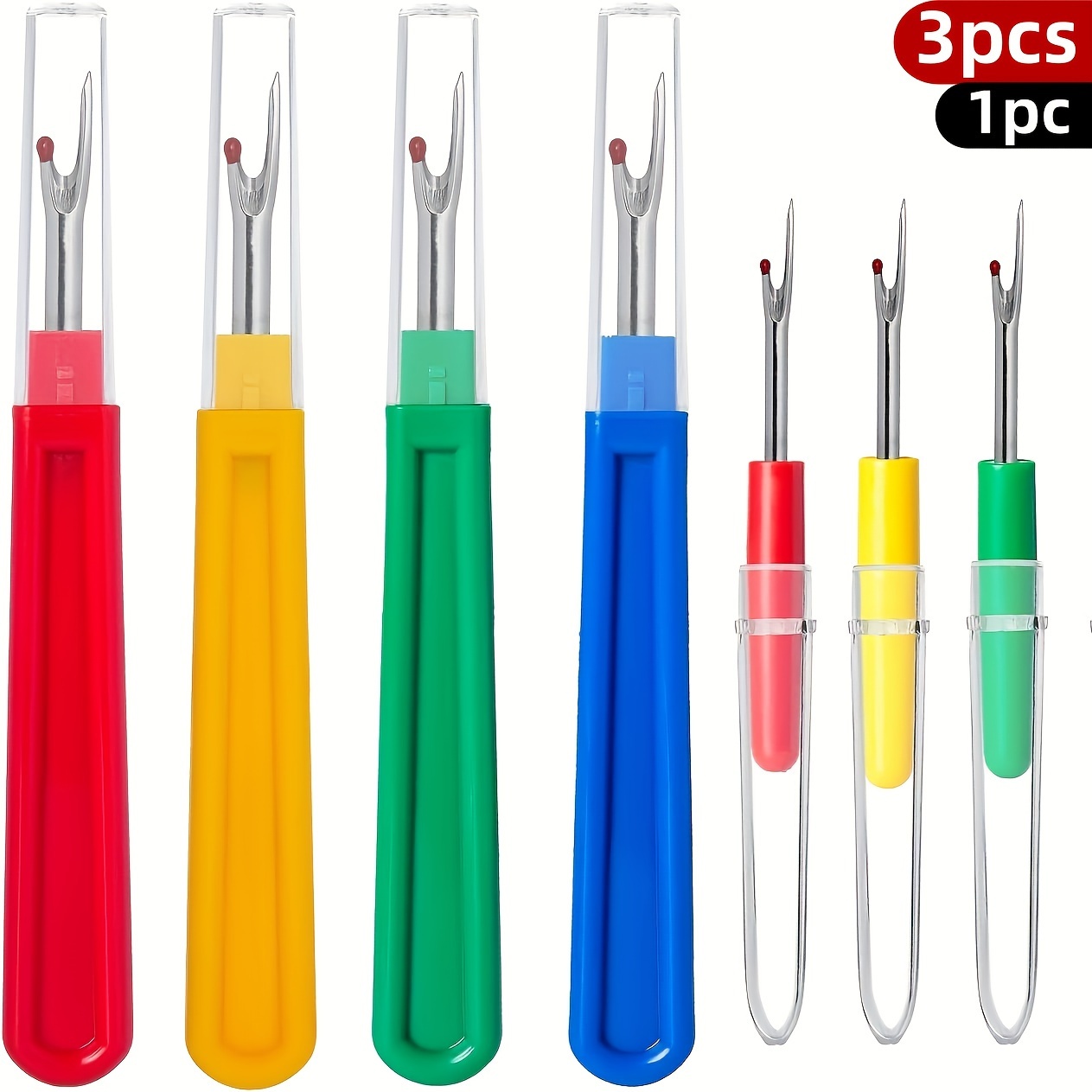 

1pc/3pcs Sewing , Suture Remover, Thread Removal Tool For Sewing/weaving/embroidery, To , , , Assorted