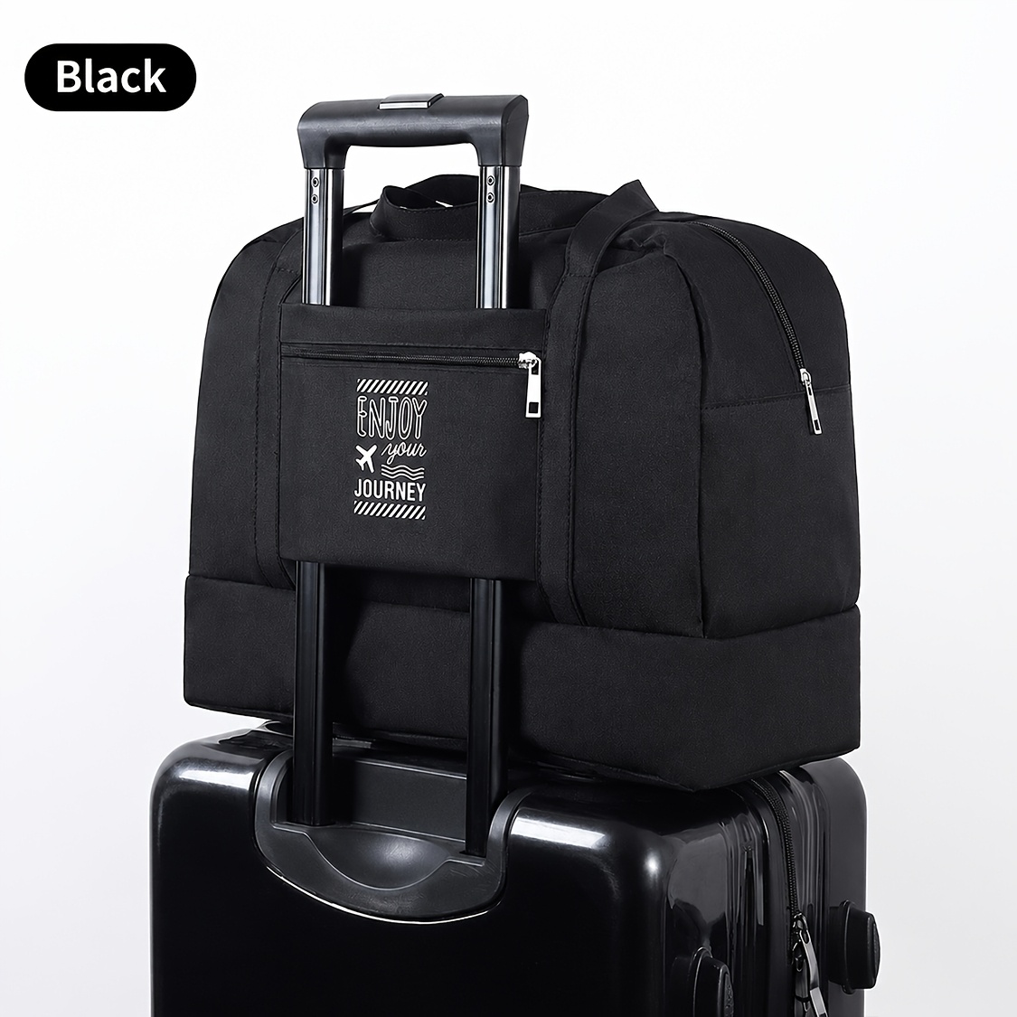 TEMU Large-capacity Double-layer Travel Storage Bag| Luggage Cover, Handbag| Toiletry Bag For Fitness And Swimming| Unisex Sports And Fitness Bag|