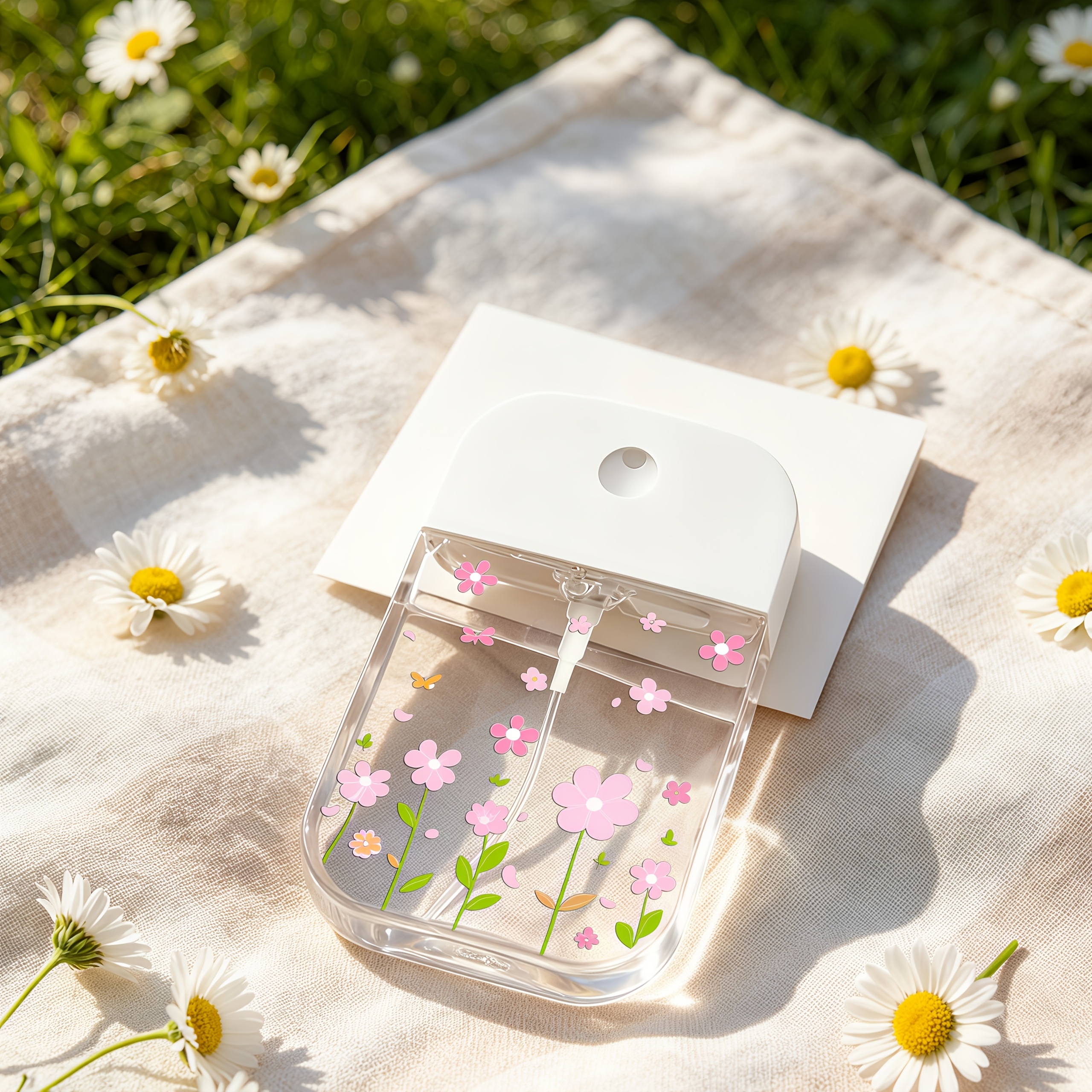 TEMU Flacon Vaporisateur 50ml Mini Atomiseur de Parfum de Voyage Transparent Récyclable Contenant Cosmétique Cadeau d'Anniversaire pour Filles