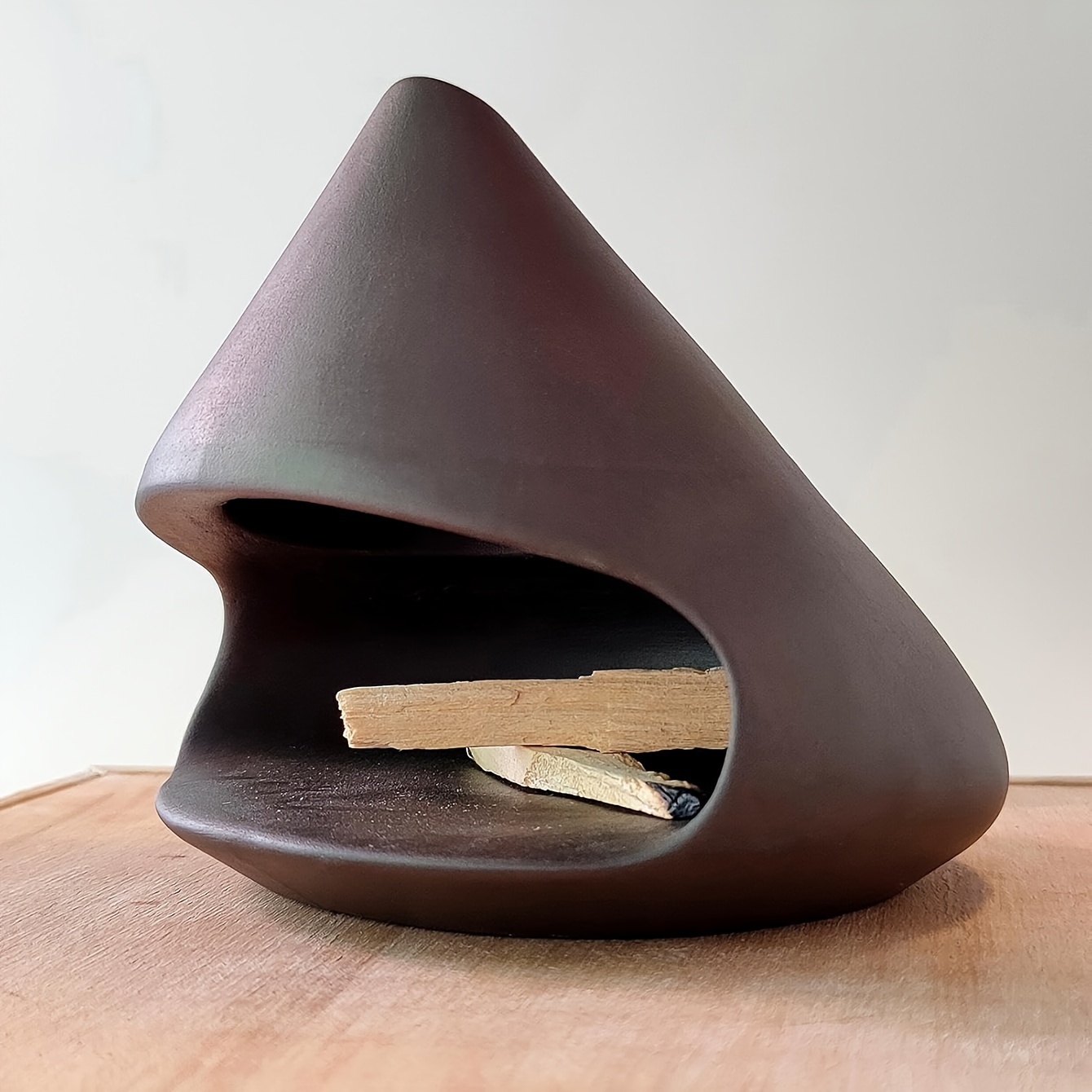 TEMU Porte-Encens en Céramique Palo Santo - Plateau Support pour Décoration d'Intérieur Parfum