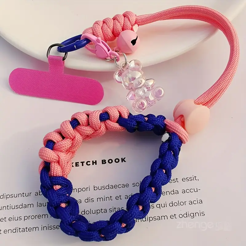 Foto de Strap/correa de mano adaptable a cualquier celular.