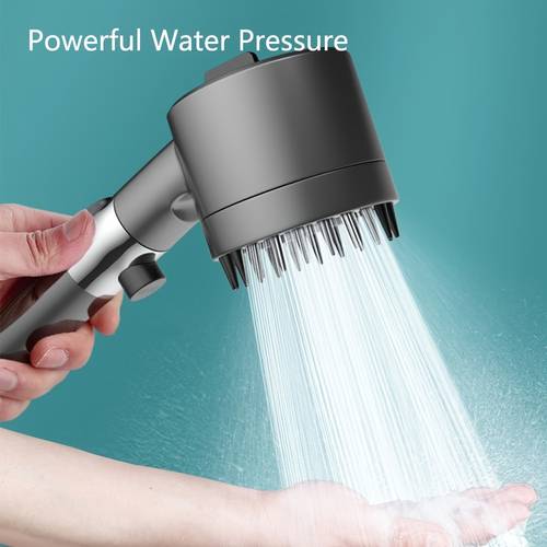 handheld high pressure filter shower head drip shower head 59 inch approximately 150 cm hose suitable for hard water 3 spray mode showers with 10 replaceable filters for shower use for shower use