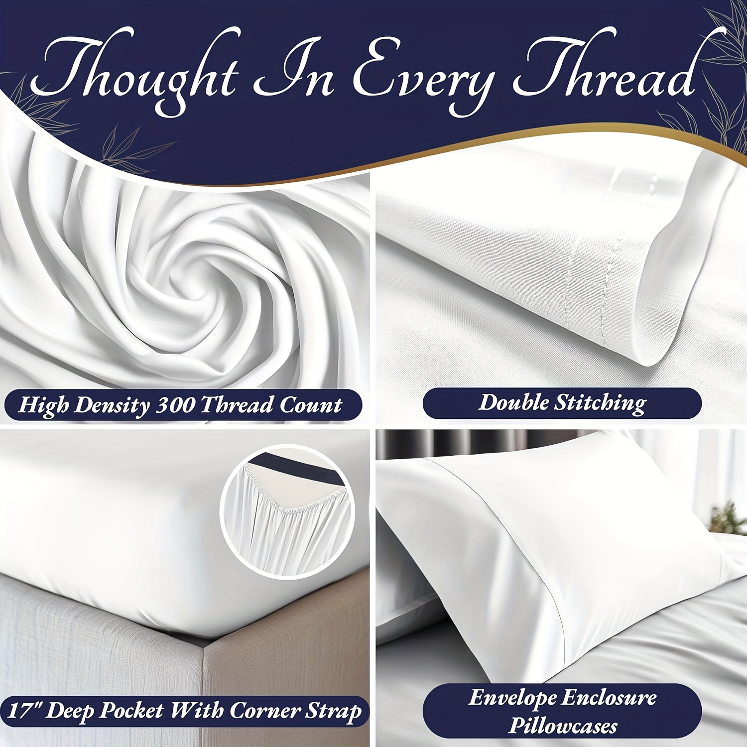 Cooling Bed Sheet King Sets - Luxurious & Ultra-Soft King Size Cooling Sheets for Hot Sleepers - Comfortable & Cool, Bamboo Blend Sheets King Size/Deep Pockets (Pink)-Home Christmas Decorations 17 Cooling Bed Sheet King Sets - Luxurious & Ultra-Soft King Size Cooling Sheets for Hot Sleepers - Comfortable & Cool, Bamboo Blend Sheets King Size/Deep Pockets (Pink)-Home Christmas Decorations - Image 17