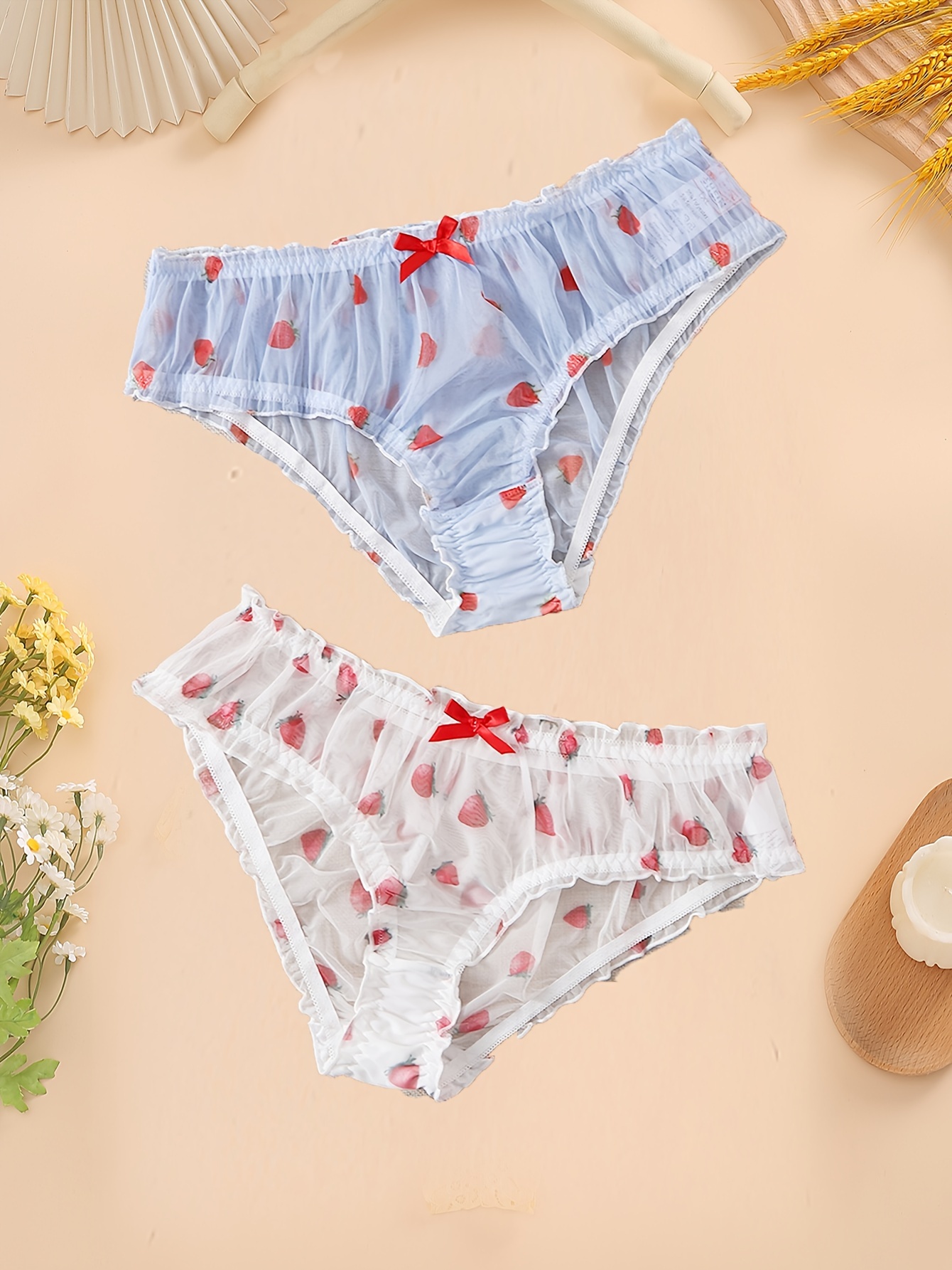 Strawberry Print Bra + Panty Set Lingerie Underwear Summer Aesthetic Casual  E-Girl Kawaii Korean Japanese Harajuku · TeddyLoveEve · Online Store  Powered by Storenvy