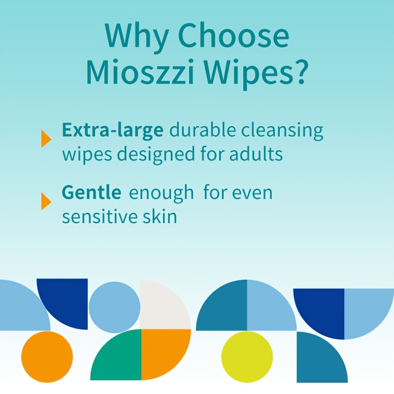 Mioszzi Sanitary Wipes Fragrance-Free Ultra-soft For Hiking Camping Outdoor Sport And Daily Life, Travel Size Non-woven Fabrics Cleaning Wet Wipes-15Pack 750pcs/12Pack 600pcs/6pack 300pcs/3pack 150pcs