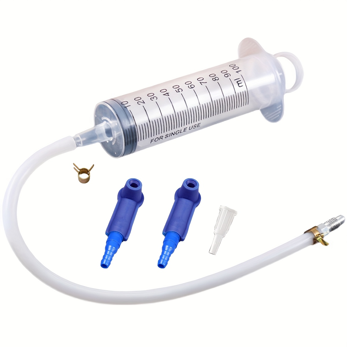 Brake Bleed Kit | Hydraulic Disc Clutches Bleeding Fluid Extractor Bleeder Tool Universal Auto Bleeder Pump Exchange Adapter, Made Of Other Plastic, Applicable
