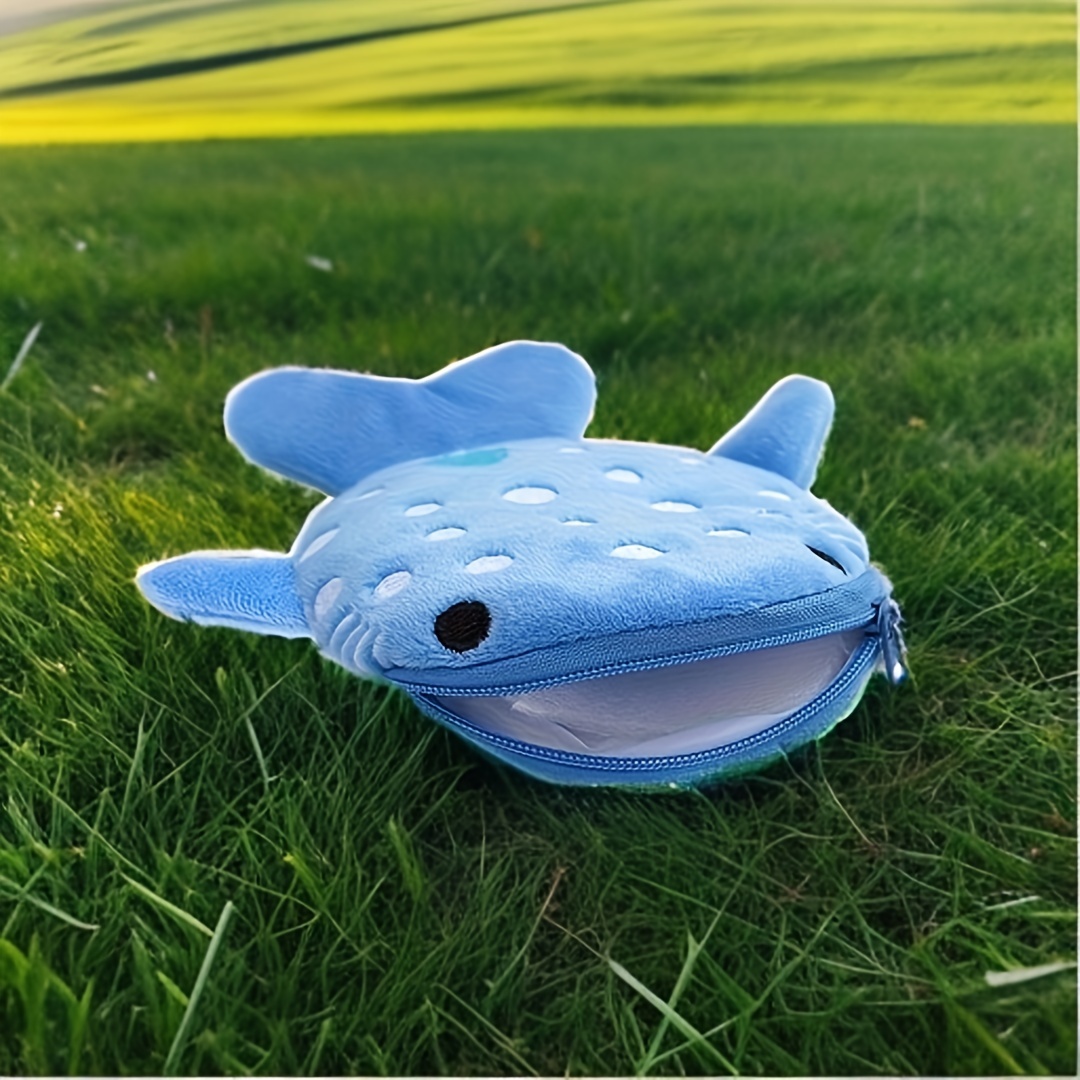 Adorable Shark themed Big Mouth Coin Purse Perfect Plush Bag Temu