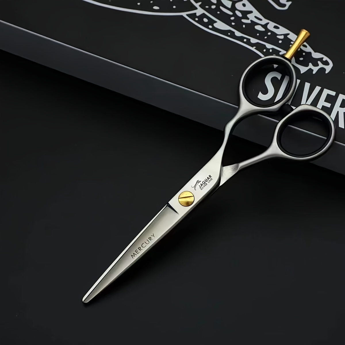 Image of Self-grinding Steel Matte End Hairdresser's Scissors, Professional Flat Shears, Thinning Shears, A Pair Of Scissors That Never Want To Put Down, The Get With Use. A Master's Personal Sword, For