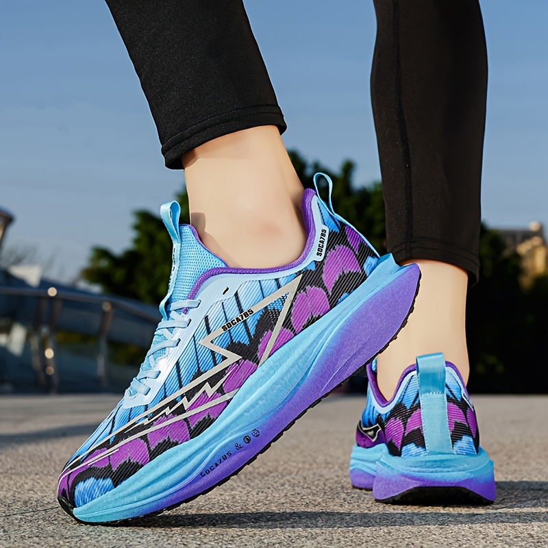 Unisex Lightweight Breathable Running Shoes, Carbon Plate Technology