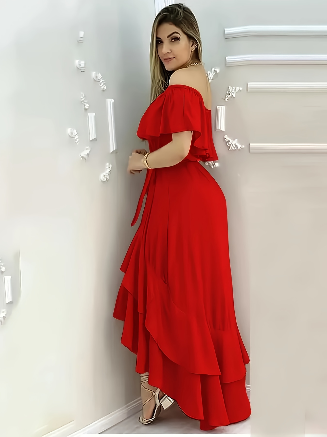 knee length dresses for ladies Didi Maxi Dress in White