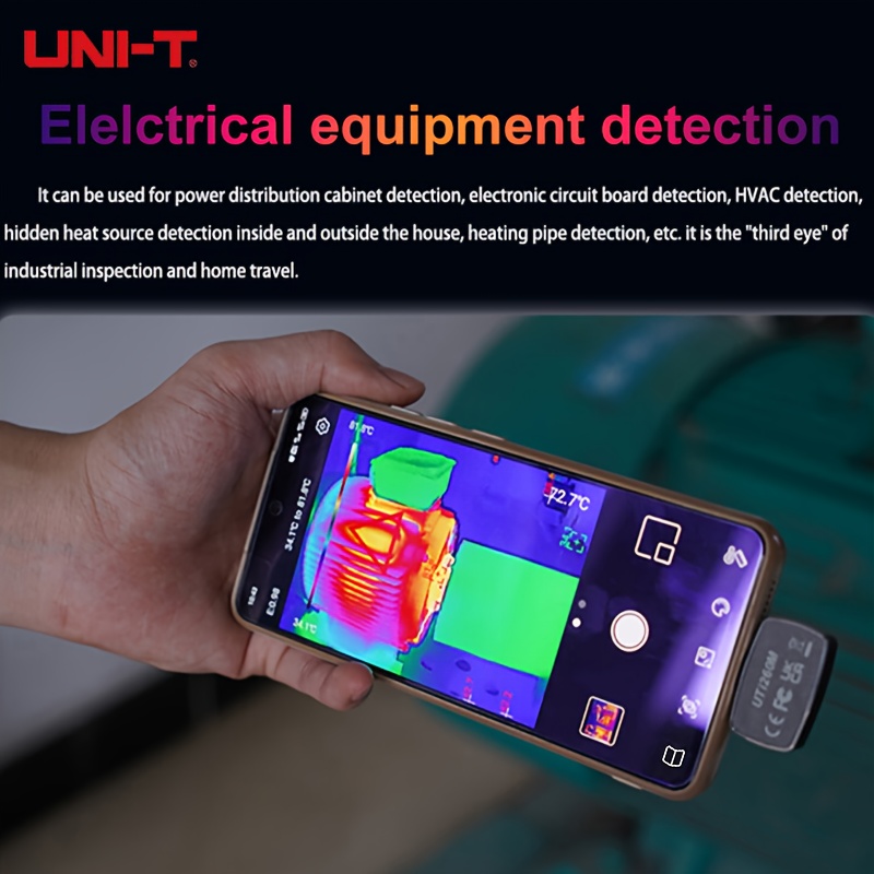 thermal camera mobile thermal imager 256x192 Temu New Zealand