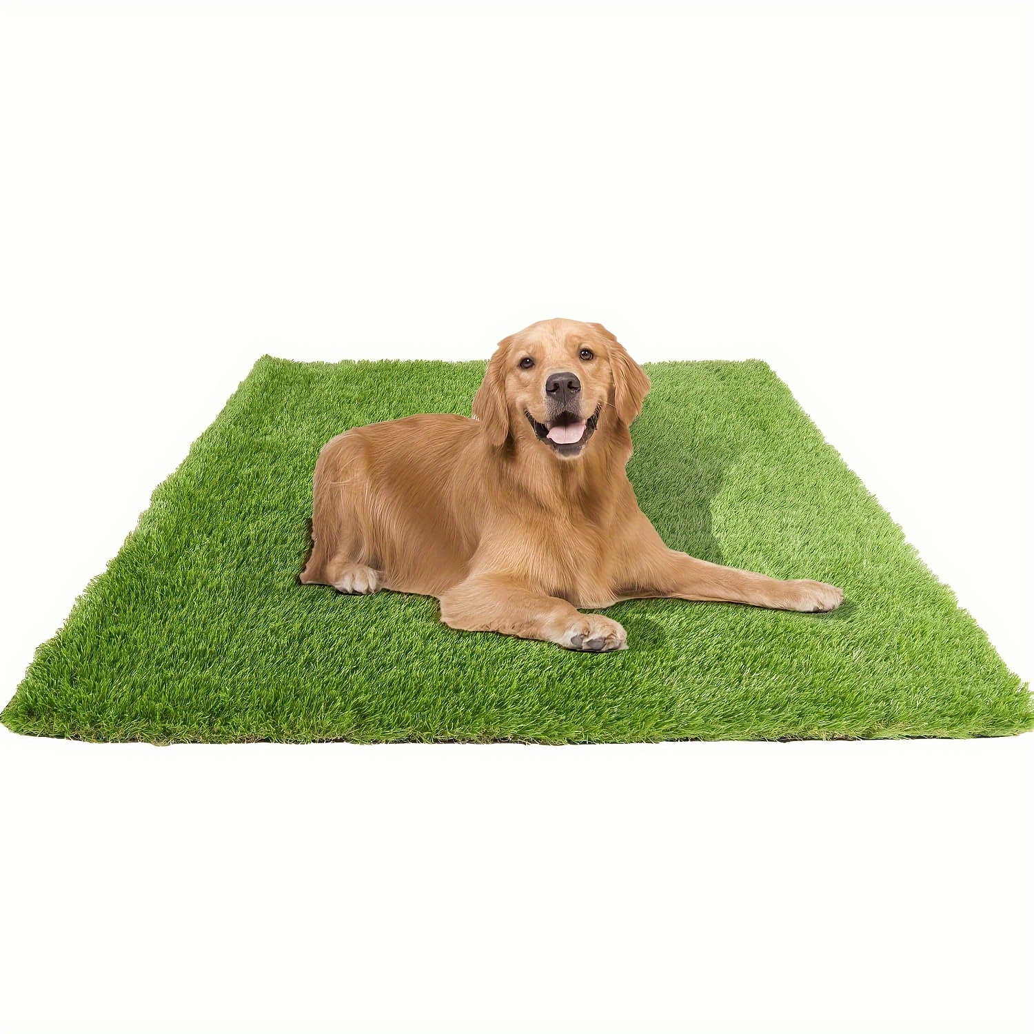 

Artificial Grass Turf Grass Lawn, Professional Dog Grass Mat Large Turf Outdoor Rug Patio Lawn For Pets, Fake Faux Rug With Drainage Holes