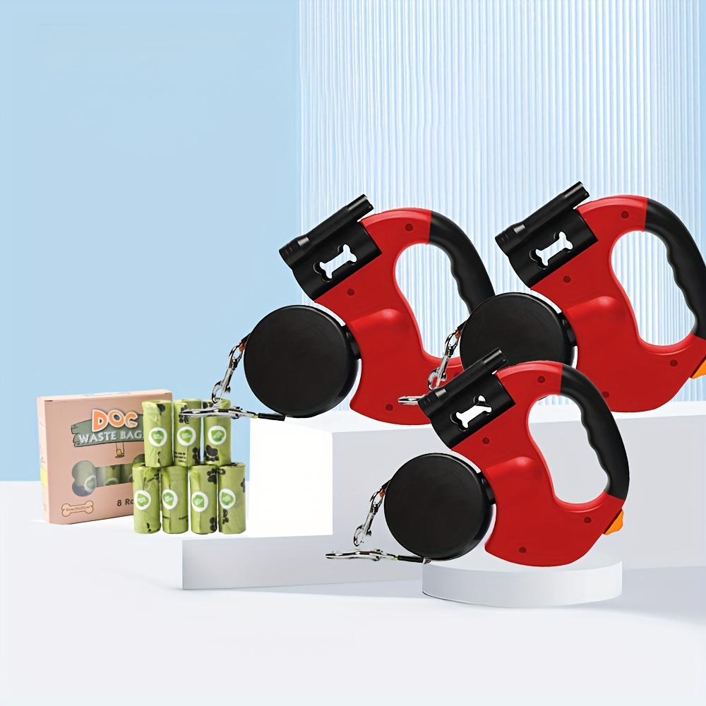 2-in-1 Retractable Dog Leash Image 2