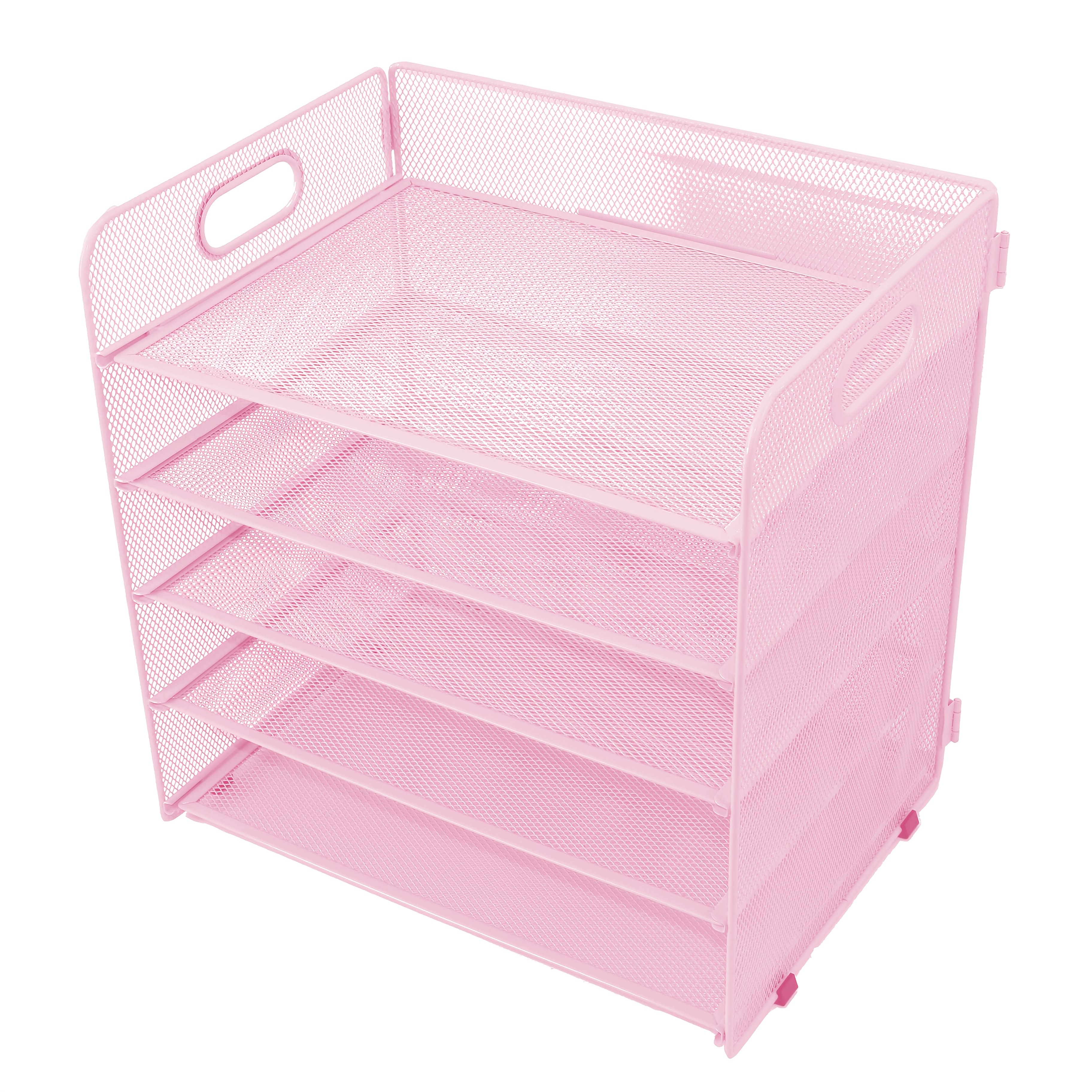 TEMU Organizzatore di Carta Ultra-Pratico a 5 Scomparti con - Sorter per File/Lettere in Rete da Scrivania, Classificatore di Carta per Ufficio, Casa