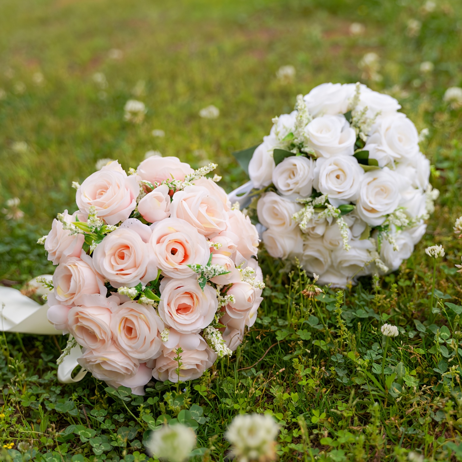 bridal bouquet sold on Temu United States