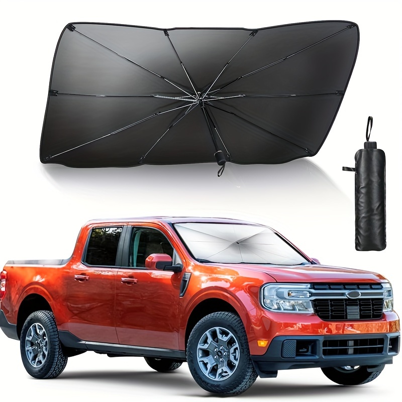 

Car Windshield Sun Shade Umbrella, Foldable Car Umbrella Sunshade Cover Protect Vehicle From Uv Sun, Easy To Store And Use, Keeps Vehicle Cool, Fit Most Vehicle