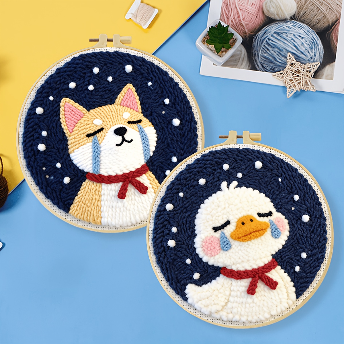 Punch Needle Embroidery Kit for Beginners