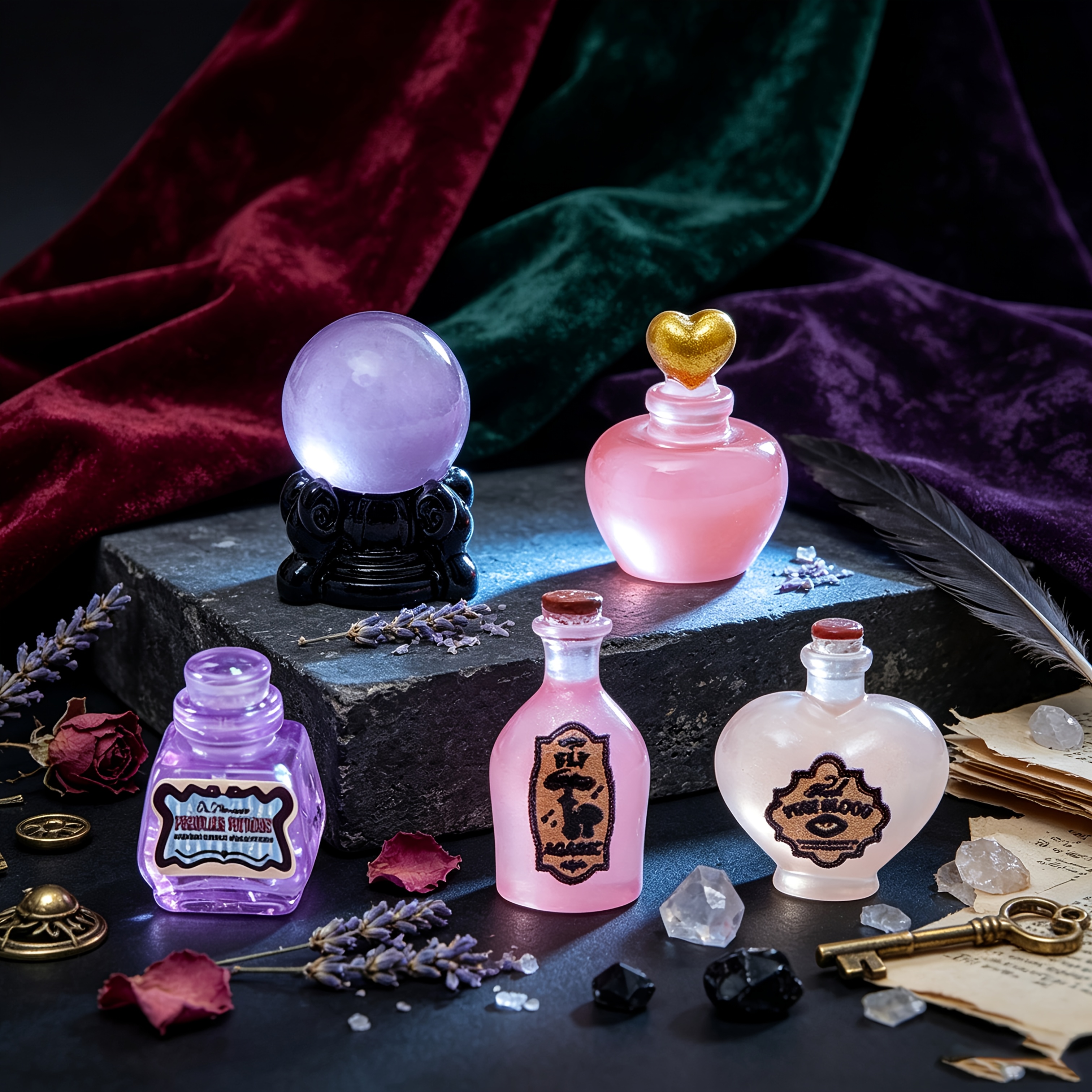 TEMU Set Of 5: 1:12 Scale Mini Bottle Set, Dollhouse Decoration, Mini Collectible Display, , Diy Miniature Landscape And Diorama Decoration,