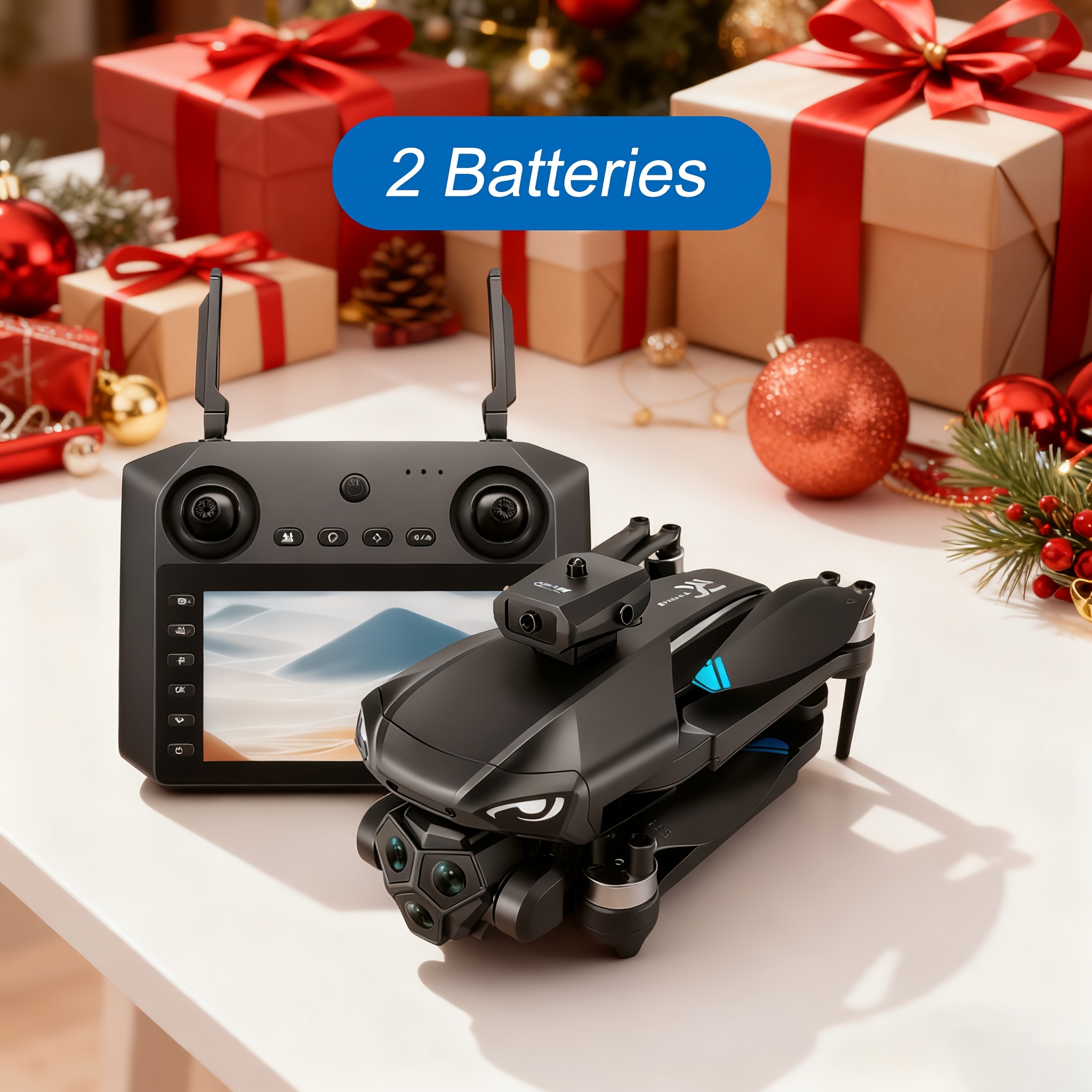Image of Drone With Screen, Brushless Motor, Hd Video Transmission, Return, Foldable Aerial Photography Kit, Drone For Aerial Photography, Trajectory Flight, Suitable For Beginners, Gifts