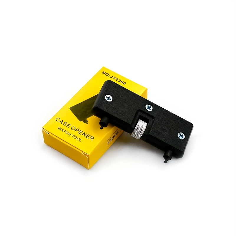 TEMU 1pc Professional Watch Case Opener Tool - Durable Plastic 2-point Lifter With Ergonomic Grip For Watch Repair & Maintenance - Ideal Gift For