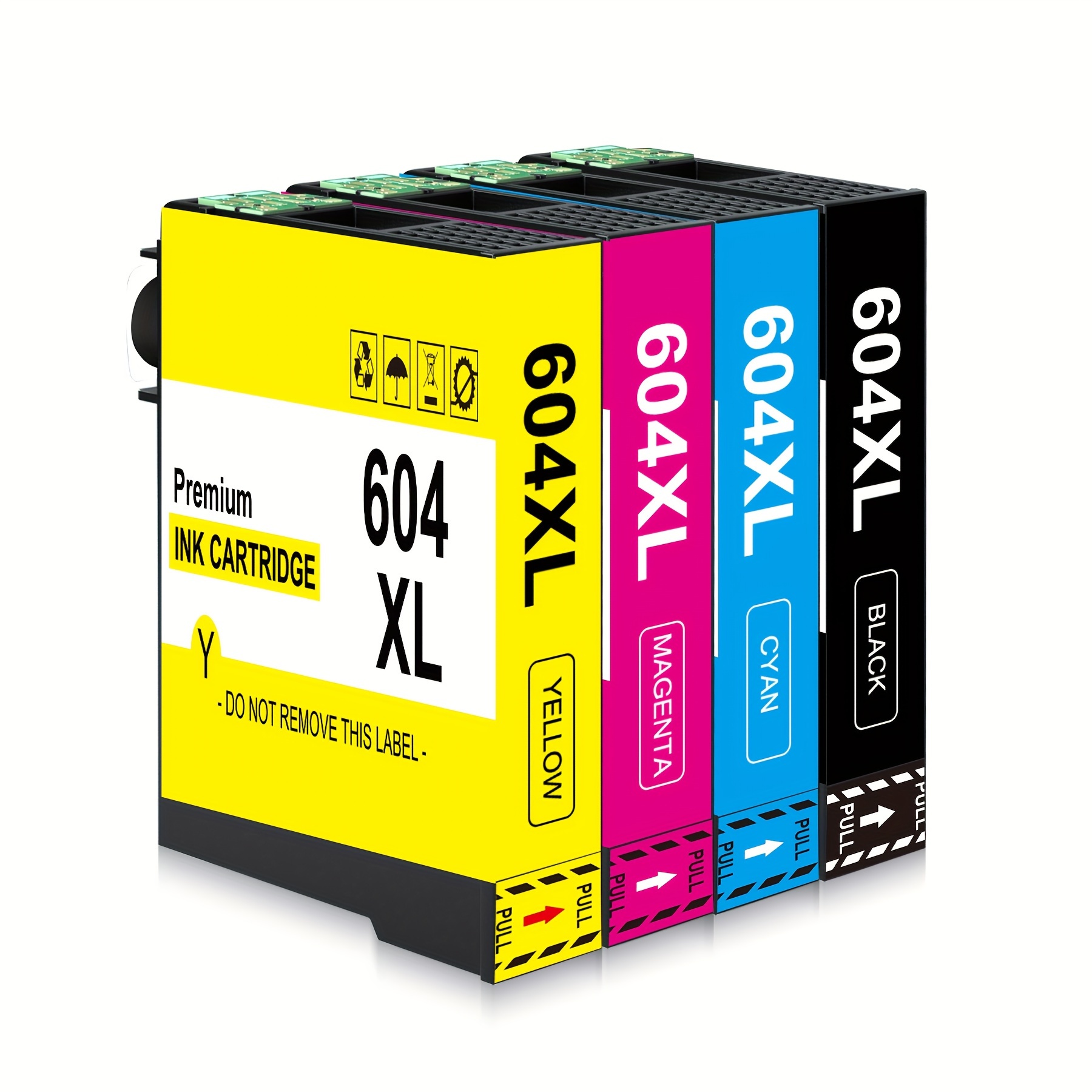 604 Xl Printer Cartridges Compatible 604 604xl Cartridges For Home Xp-3200 Xp-3205 Xp-4200 Xp-4205 Xp-2200 Xp-2205, Workforce Wf-2910 Wf-2930 Wf-2935 Wf-2950