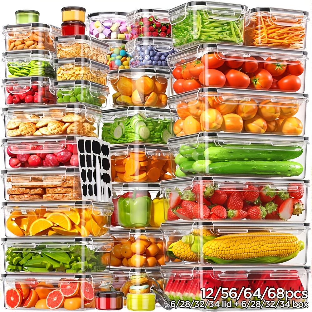 food storage containers sold on Temu United States