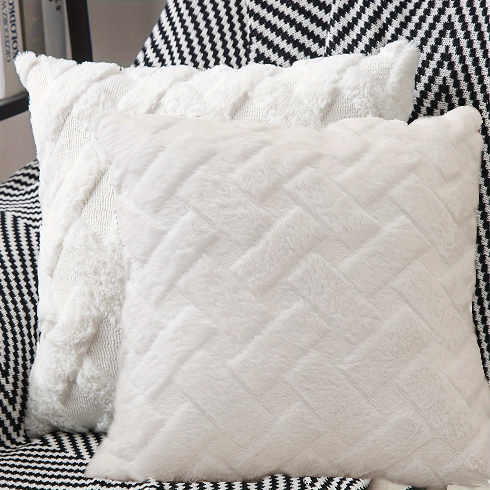 Fancy white outlet pillow cases