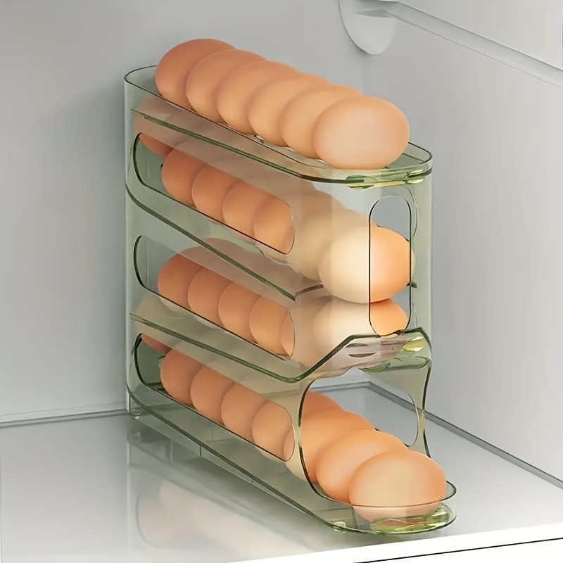 Многоетажна стойка за яйца с автоматично плъзгане
