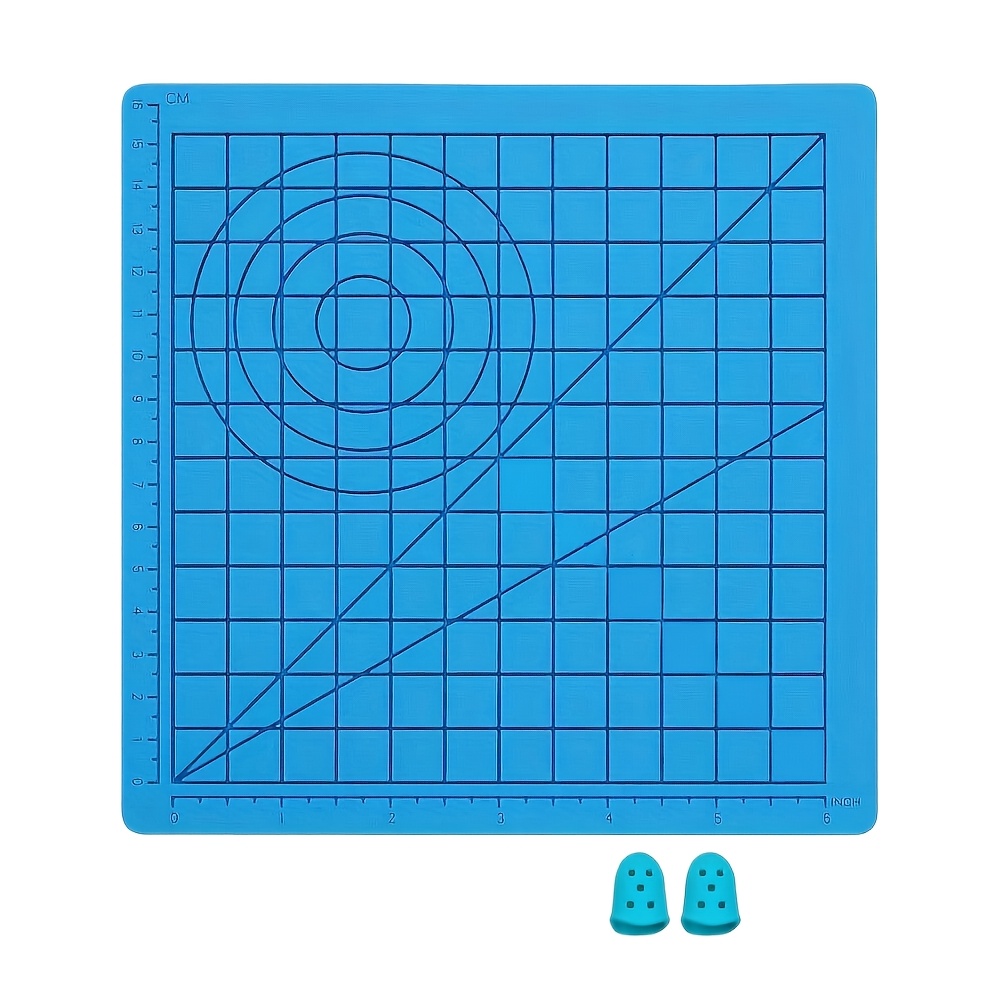 E-shop 3Dmate Multifunktionale Silikon 3D Design Matte für 3D-Druckstifte, inklusive zwei Fingerabdeckungen