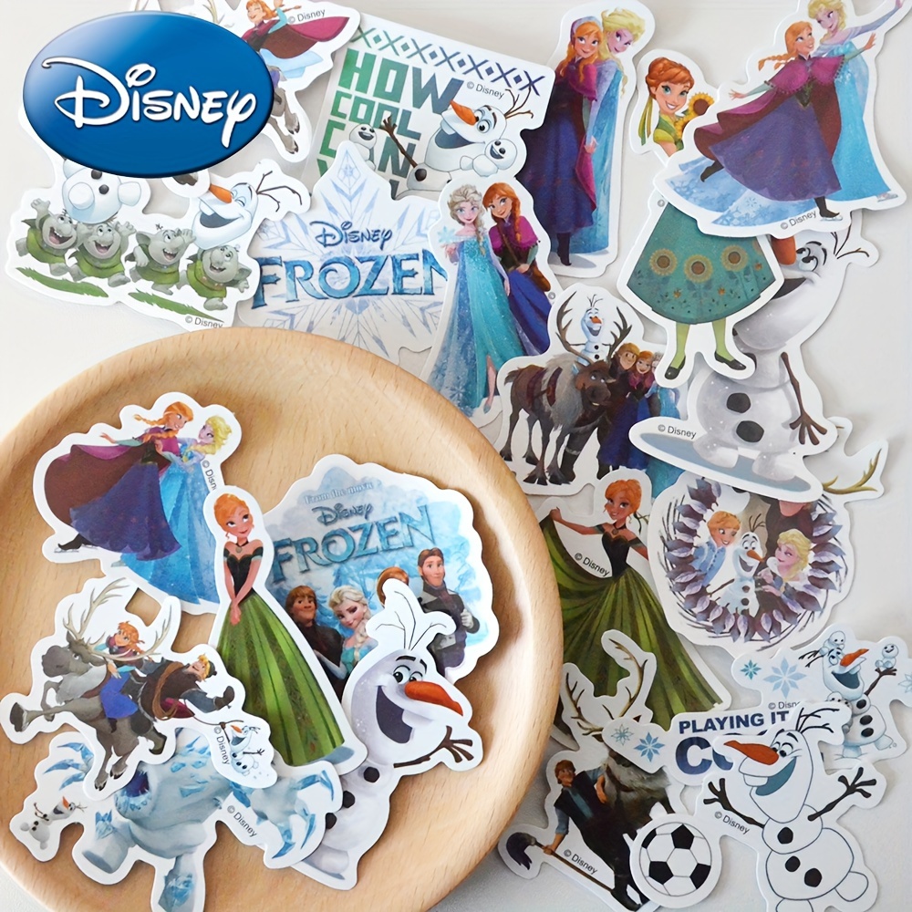 

50pcs Disney Stickers, Guitar Water Bottle Laptop Luggage Stickers Decoration, Waterproof Stickers