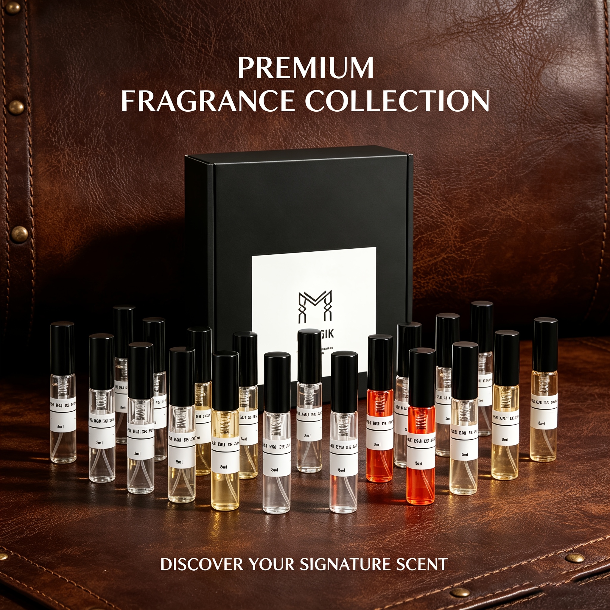 20pcs niche perfume gift box suitable for men women long lasting liquid perfume with   scents based formaldehyde free fragrance elegant unisex scent for holidays birthdays special occasions