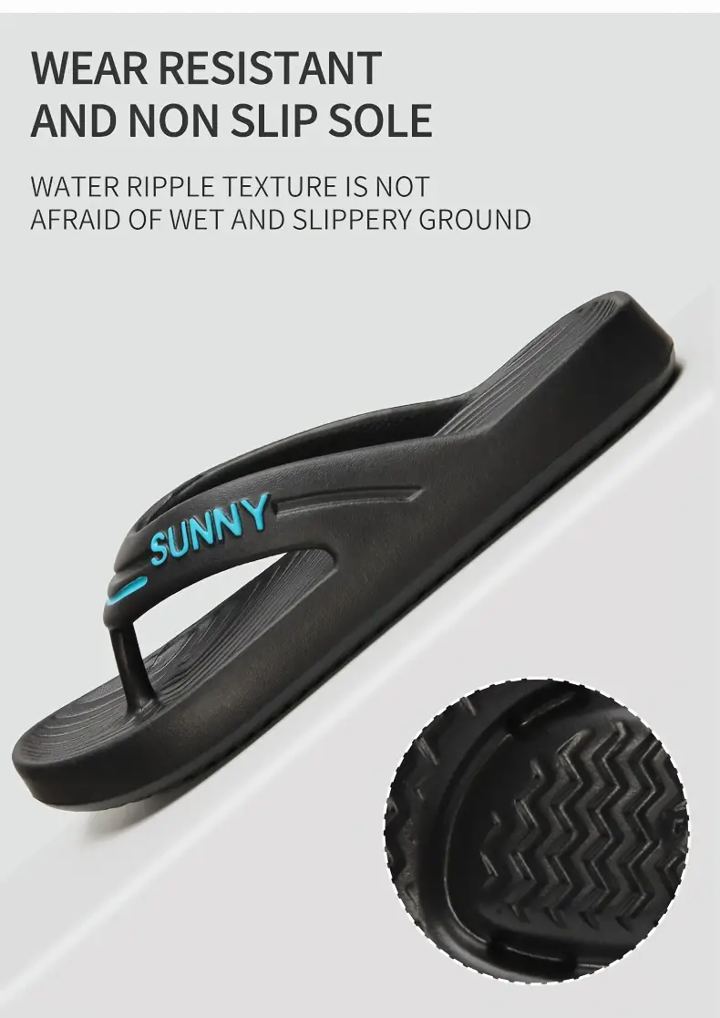 eva open toe slippers soft summer sandals comfortable breathable lightweight footwear for casual wear Product details 3