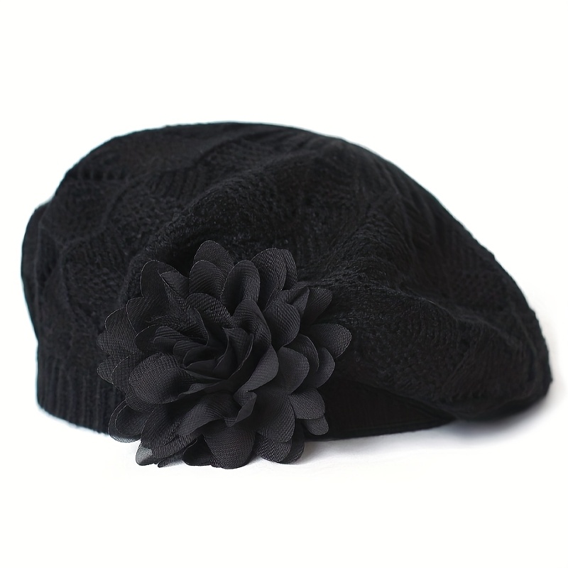 TEMU 1pc Of New Autumn And Beret For Women With In Solid Colors, In Colors For Everyday Use