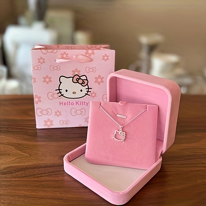 ip 1pc   necklace fashionable and creative clavicle chain simple and sweet cartoon necklace gift for women surprise small gift for friends or girlfriend valentines day gift