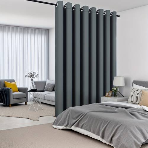 1 Stk. 100% Verdunkelungs-Trennwandschlag, Anti-Verdunkelungs-Sichtschutzvorhang, Wohnzimmer Schlafzimmer Trennvorhänge, Outdoor Pavillon Schatten, Outdoor Sonnenschutz