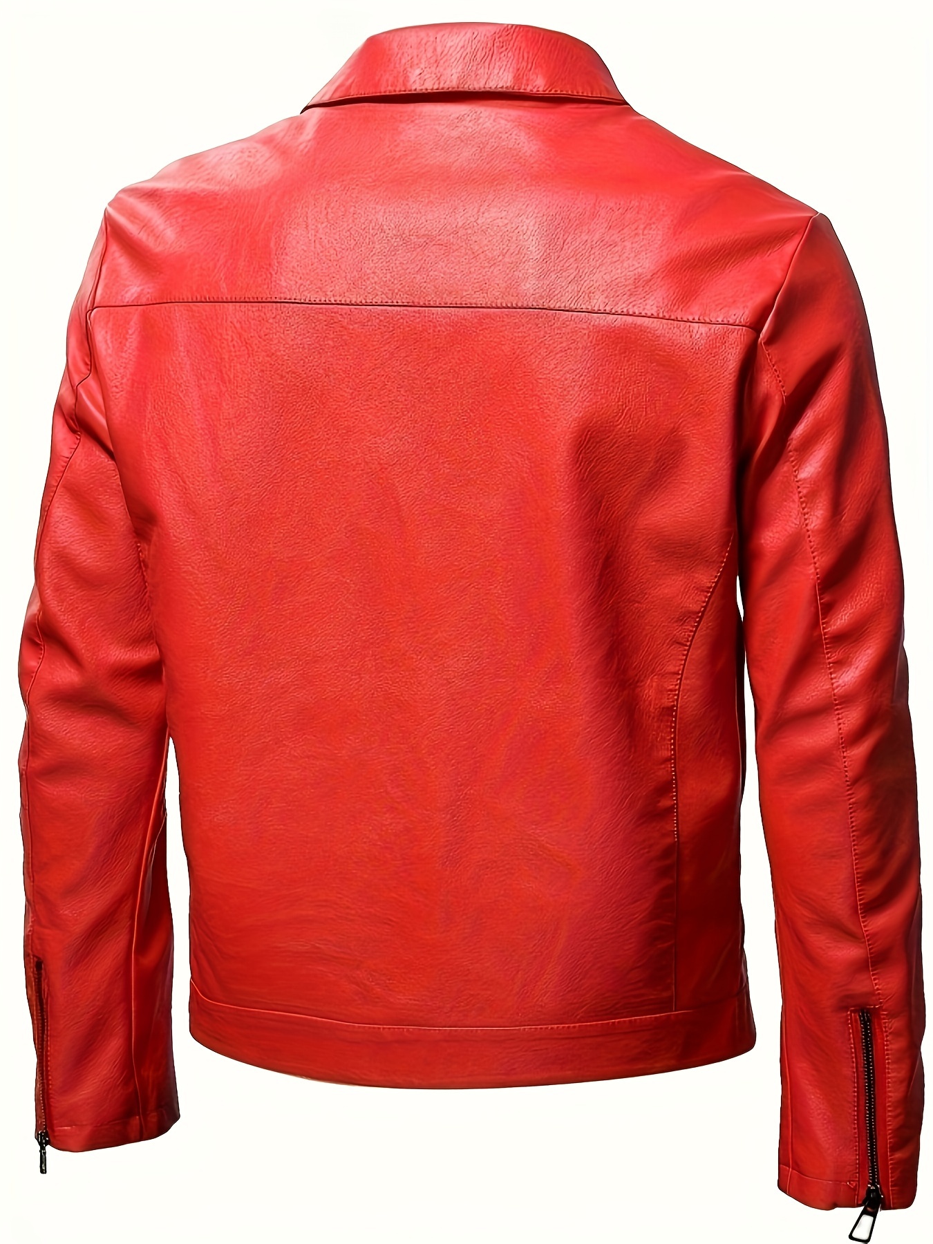 Chaqueta cuero sintético hombrechaqueta de cuero sintético hombre