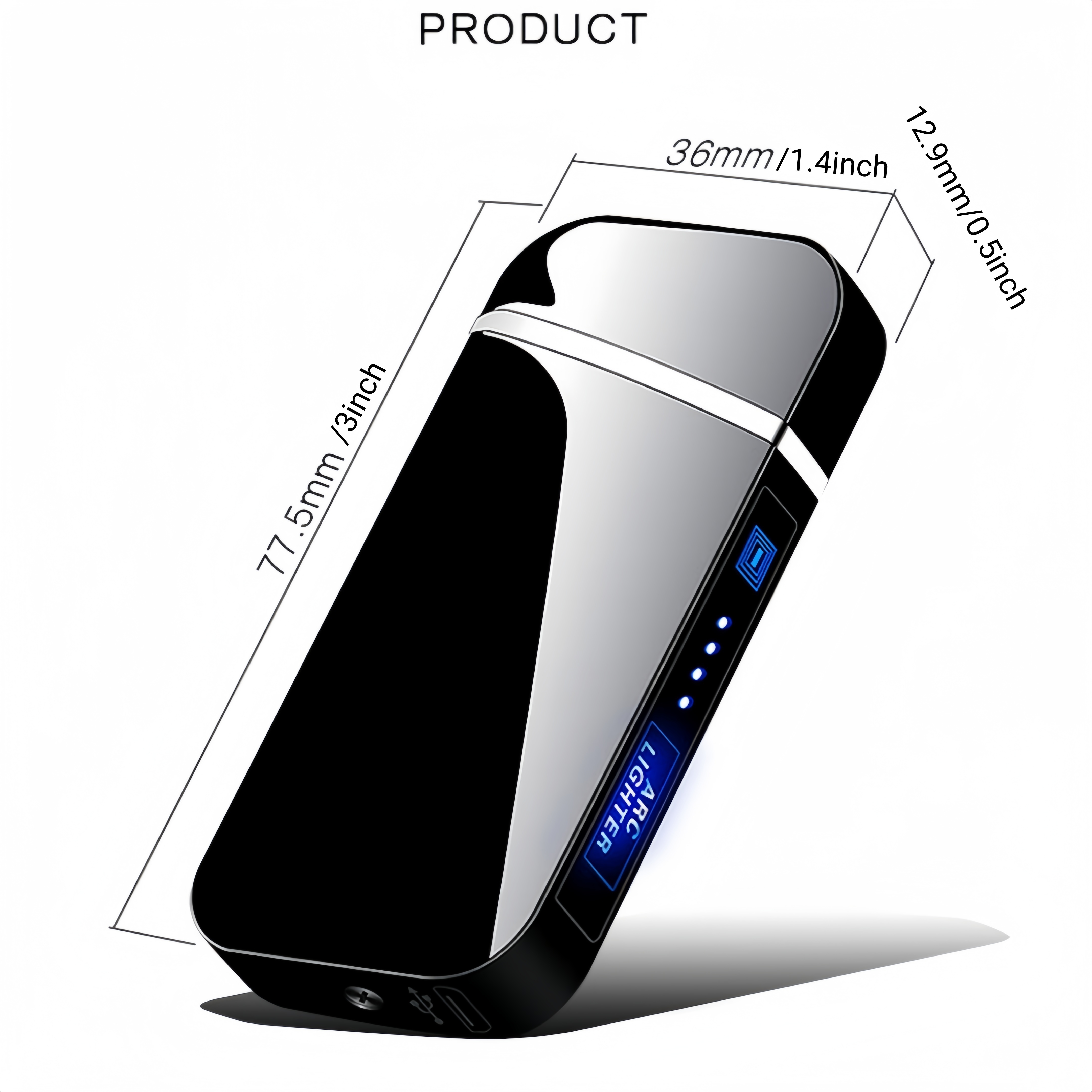 wiederaufladbares windfestes elektronisches feuerzeug, usb-c plasma dualbogen campingfeuerzeug, notfall-überlebens-feuerschneider, outdoor bbq und kochset, rauchfreies grillwerkzeug, bestes geschenk für papa,  , ehemann
