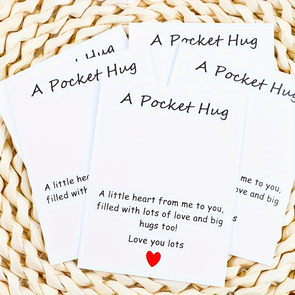 

10/50 Hug Red , Greeting , Personalized For