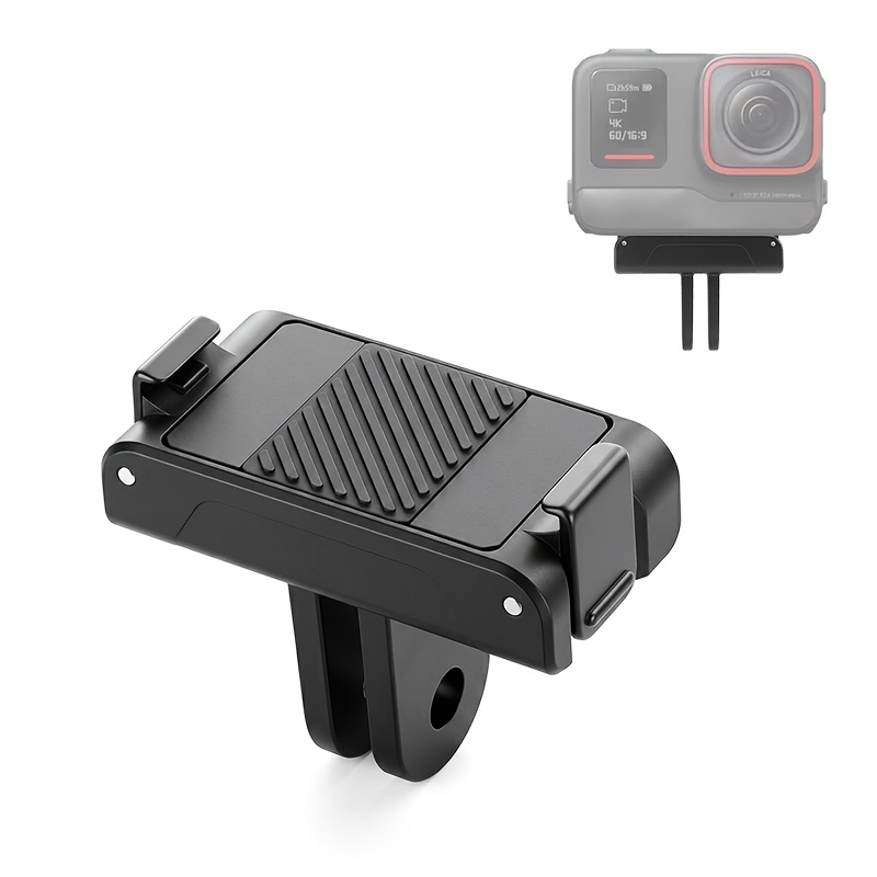 TEMU Magnetic Adapter Mount For 5 Pro/4/3, Magnetic Quick-release Base Holder (black), With Connection Adapter, , Compatible With Tripods, Selfie