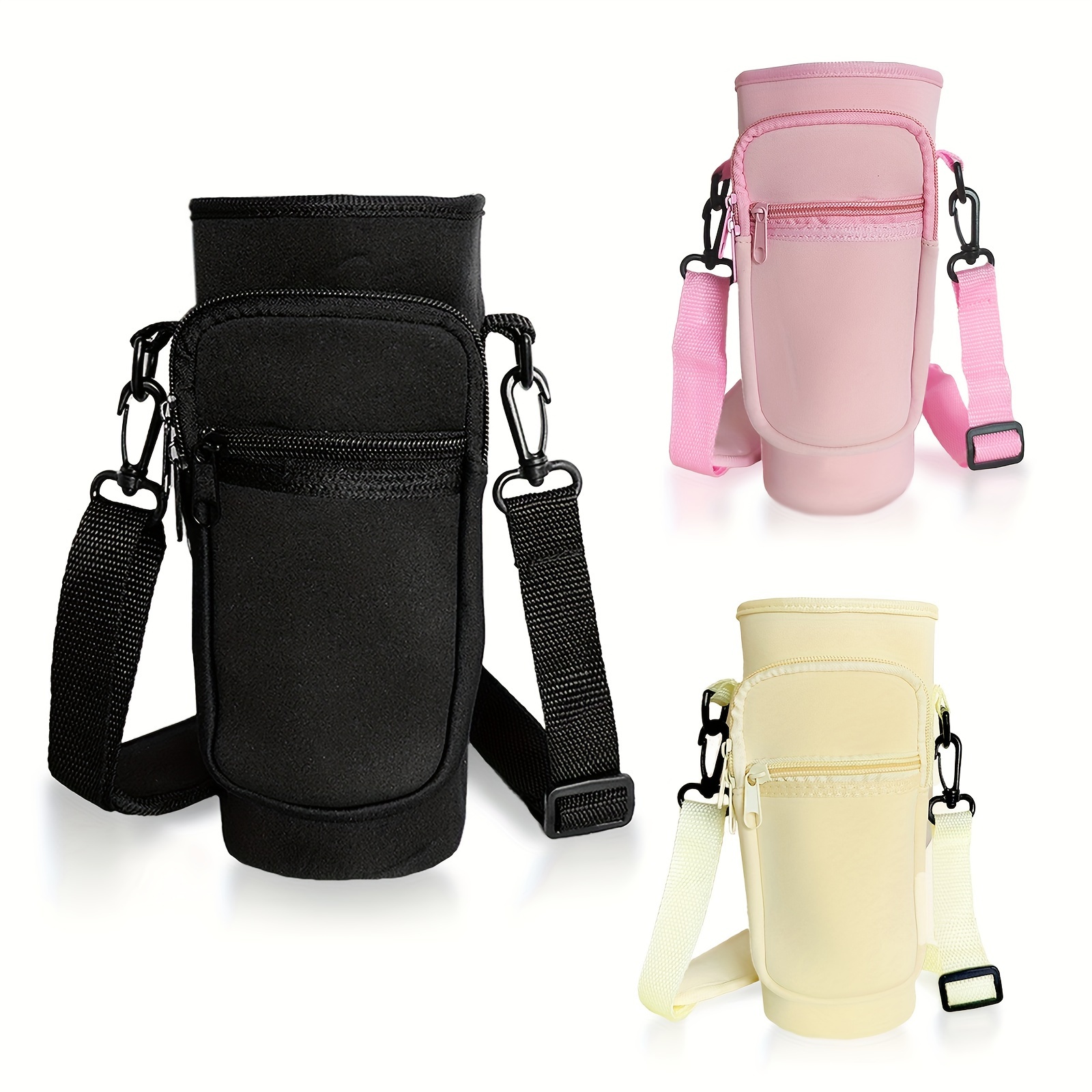 

40oz Insulated Sleeve Crossbody & - Neoprene, - For