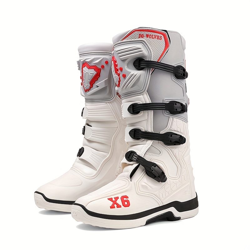 jg wolves x6 new high top motorcycle shoes warm windproof - Temu
