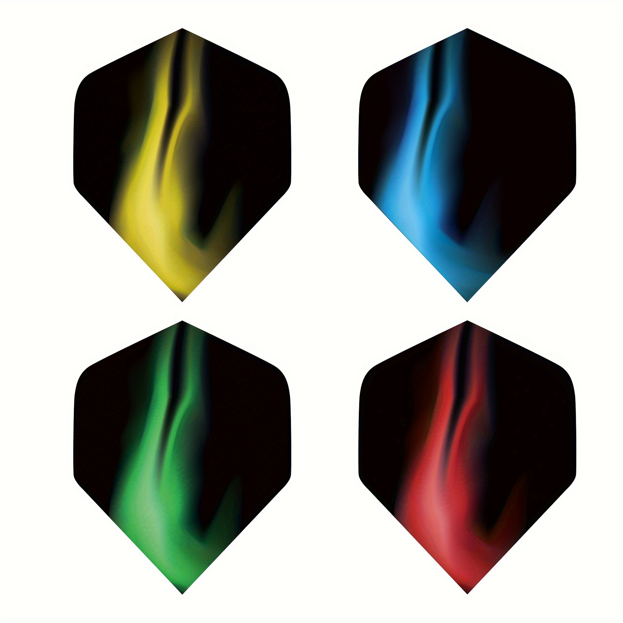 15 stuks, dartflights met creatief patroon