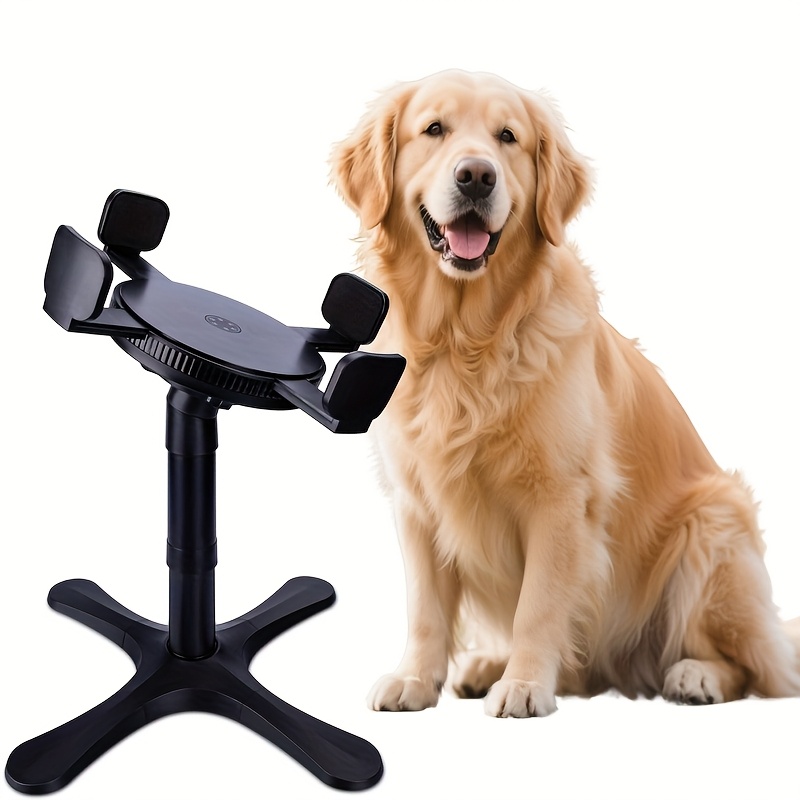 Image of Elevated Dog Bowl (bowl Not Included), 3 Adjustable Stand And Width, Non-slip Foot Mats, Raised Dog Bowls For Small, Medium And Large Dog Breeds