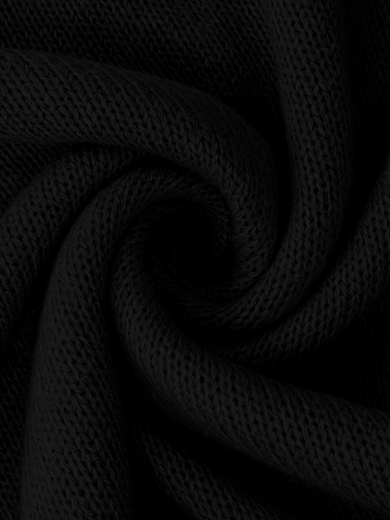 Plus Size Damen Outfit mit braunem Colorblock Sweater und Hose – Rundhals, Langarm, Stretch