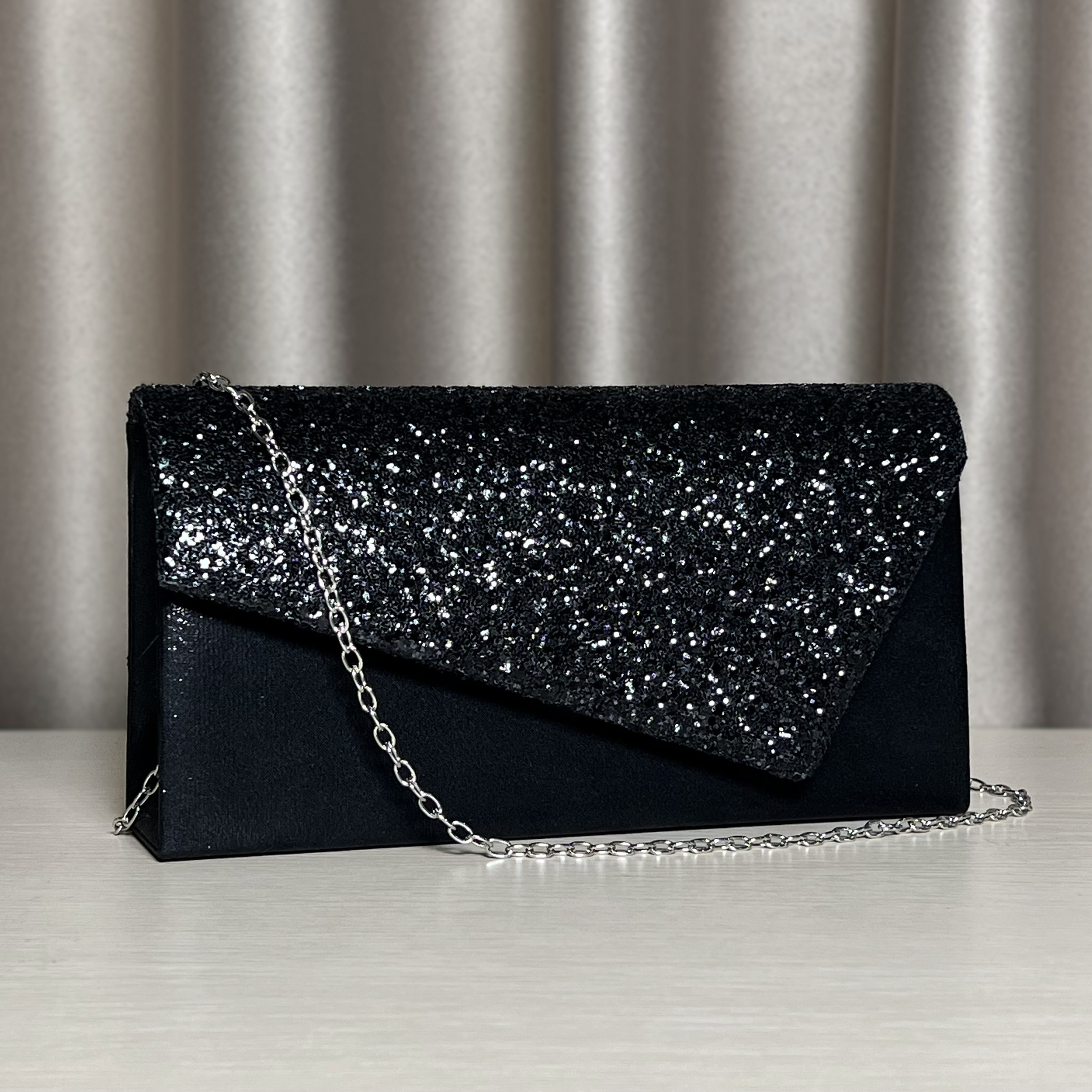 TEMU 1pc Women's Evening Clutch Bag, Simple Elegant Bag, Wedding Bag, Factory Direct -border E-commerce Supply, Western Dress Concert Party Evening
