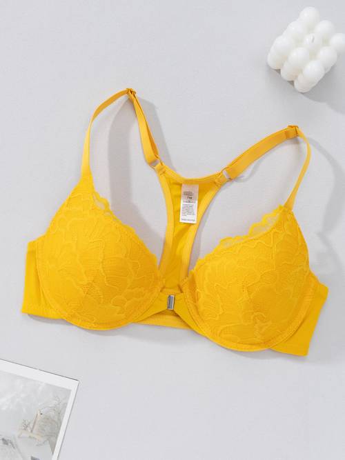 front closure lace bra with underwire for support preventing sagging featuring a beautiful dates