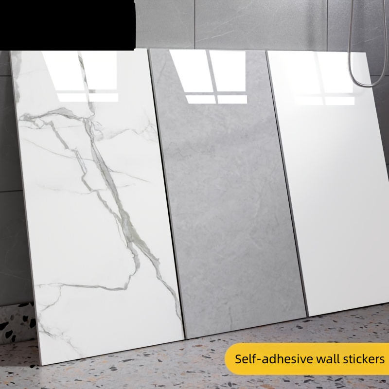   of 30 self   wall stickers waterproof and oil proof pvc wall decoration stickers for kitchen and bathroom renovation     piece size 30cm 60  81in 23 62in