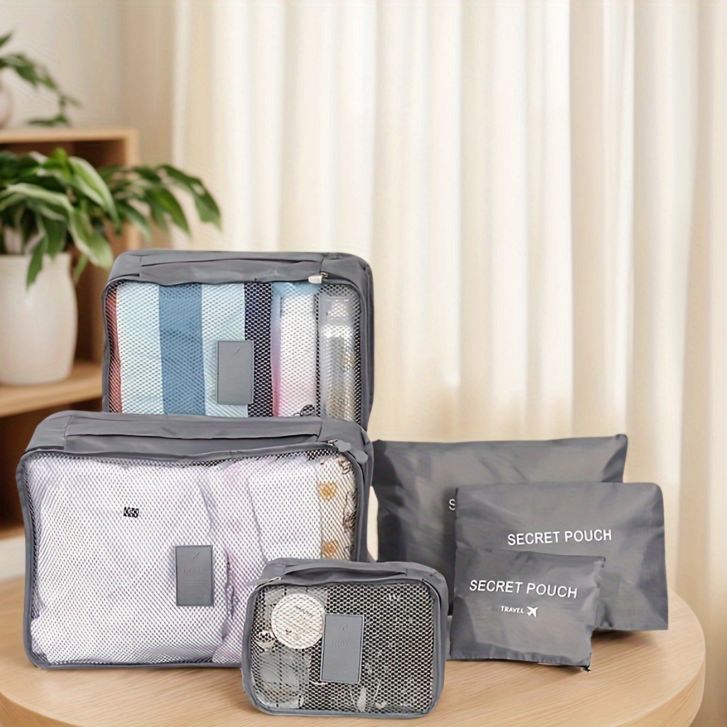 

6pcs Organizers, Storage Bag Set, Multifunctional Storage