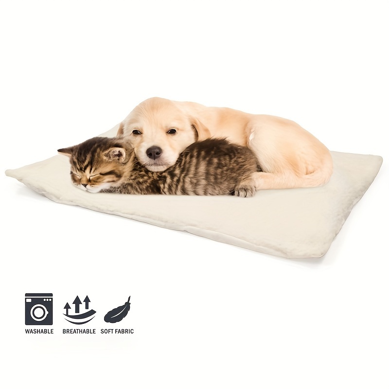 

-heating Pet Bed Pad For And , Fleece , , , Mat For & Sofa Use